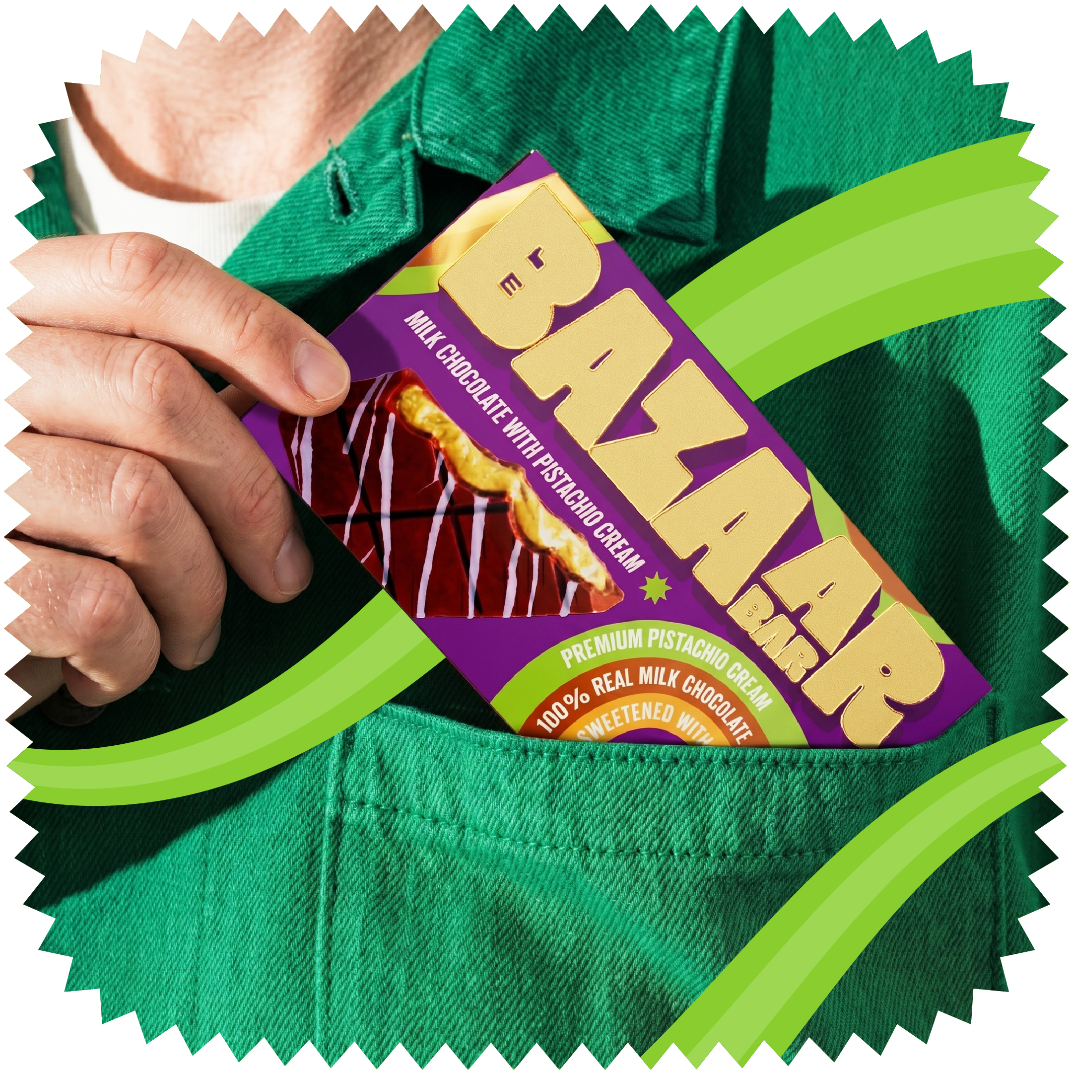 Dubai style Bazaar 100g bar