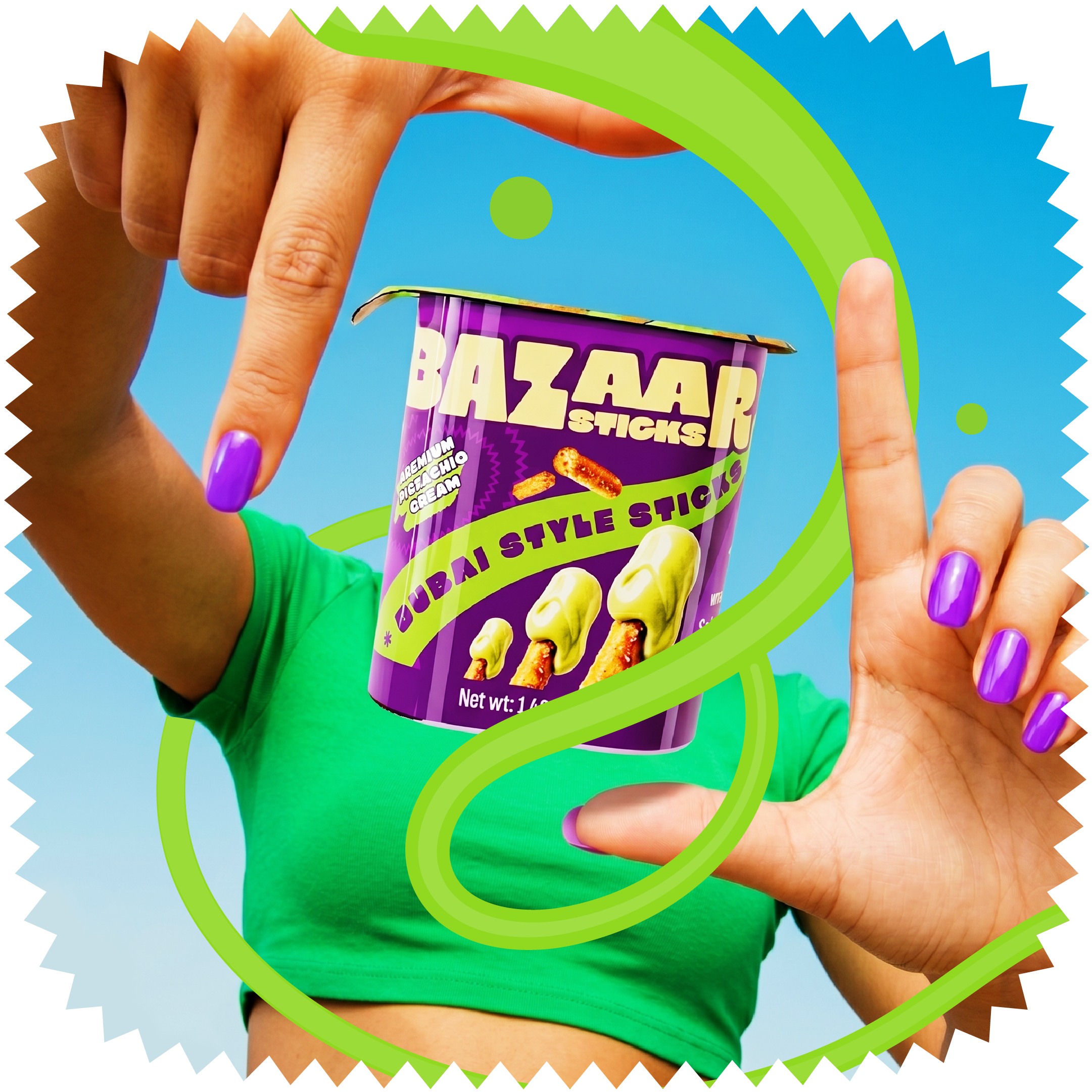 Dubai style Bazaar sticks
